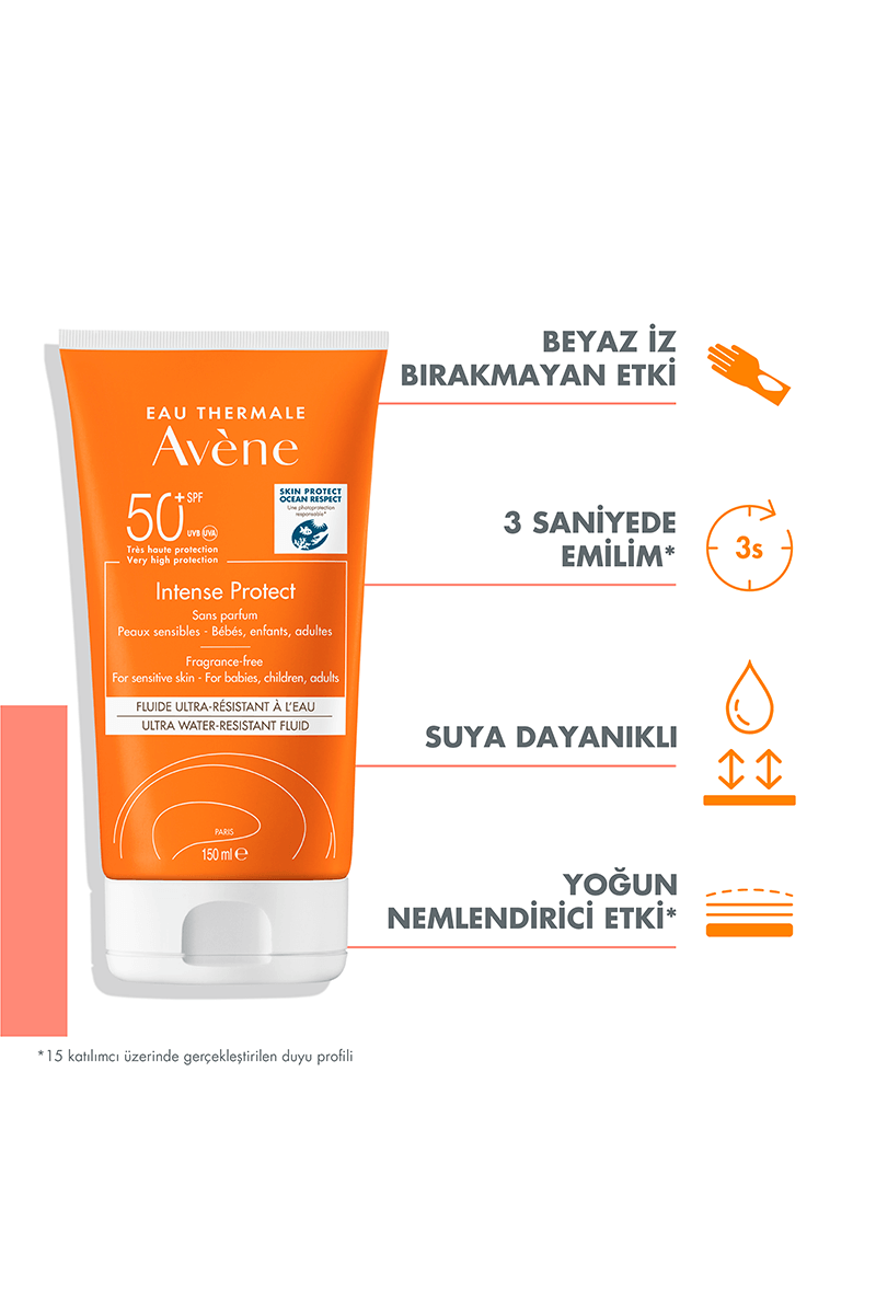 Слънчеви продукти за лицеAveneAvene Intense Protect SPF50+ Fluid Ultra Güneş Koruyucu 150 ml
