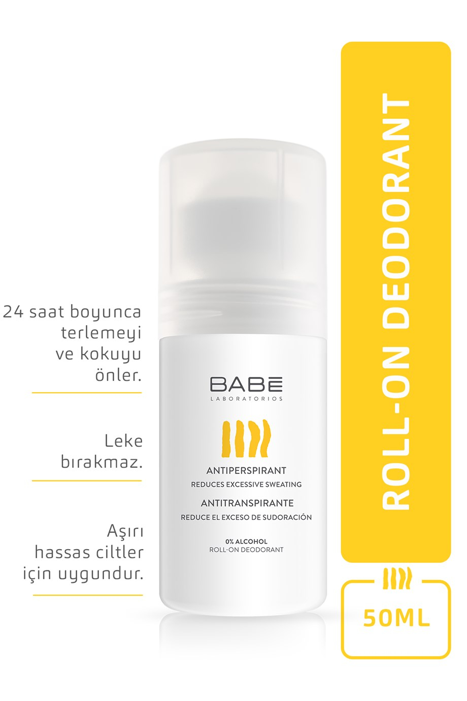 BABE Roll On Deodorant 50ml 