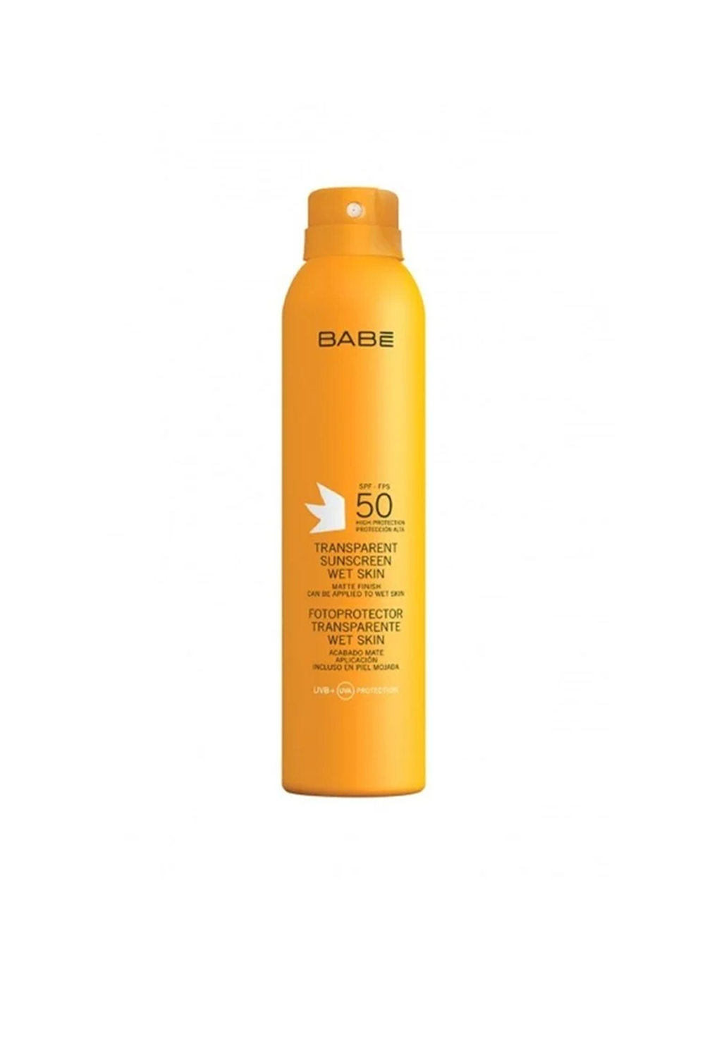 Babe Pediatric Wet Skin Teknolojili Transparan Güneş Koruyucu Sprey SPF 50 200 ml | KozmovitalYüz ve Vücut Güneş ÜrünleriBabeBabe Transparan Sprey Güneş Kremi Spf 50 200 ml