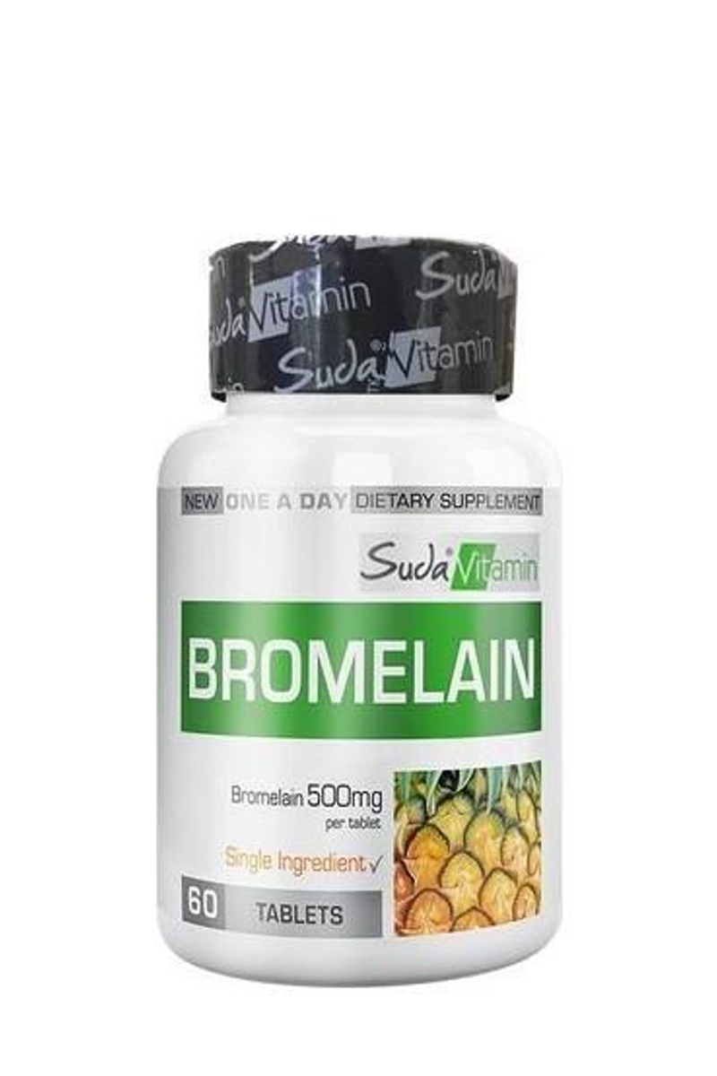 BigJoy Vitamins Bromelain 60 Tablets | KozmovitalBitkisel ÜrünlerBigJoy VitaminsBigJoy Vitamins Bromelain 60 Tablets