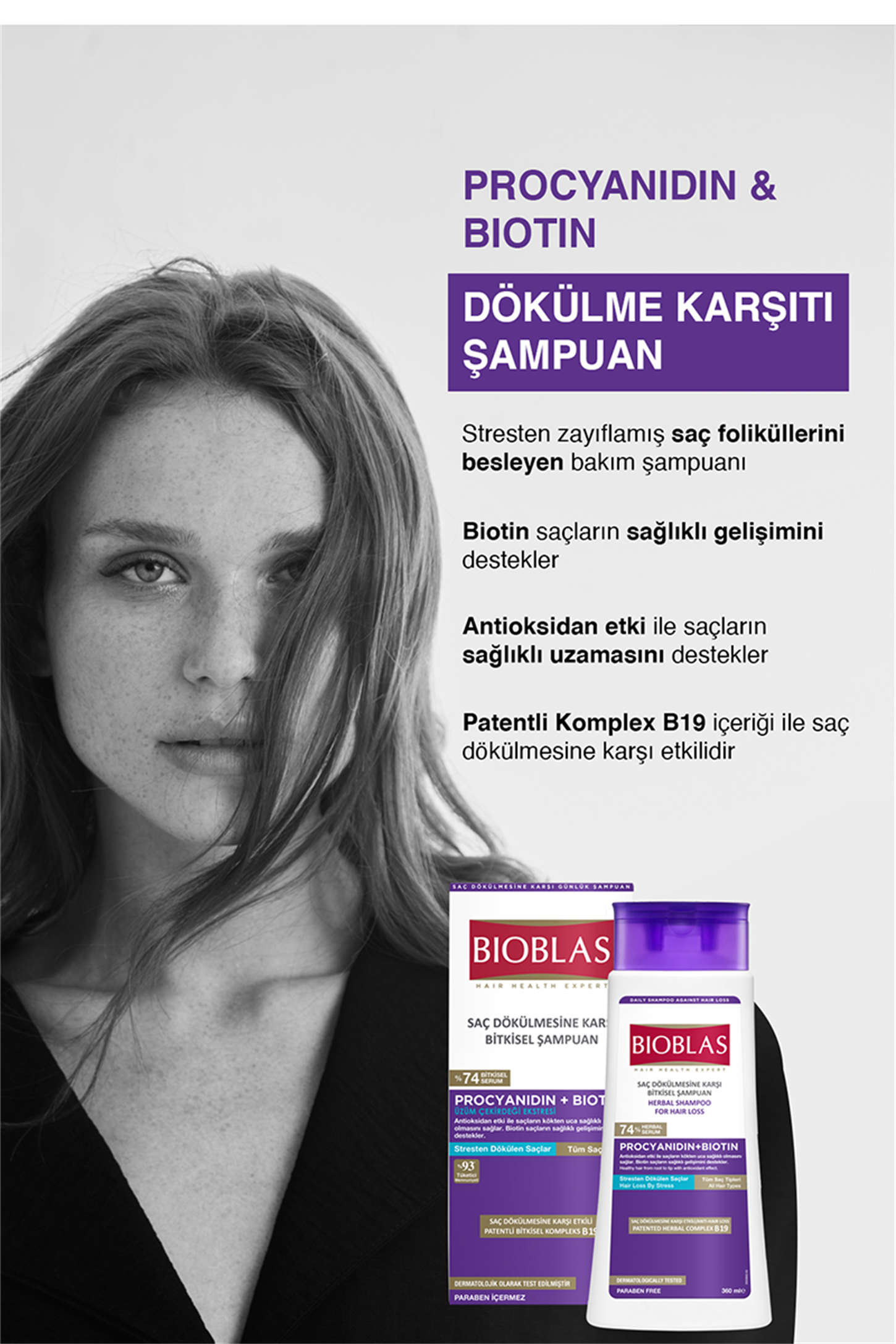 8697432096187 | Bioblas Saç Dökülmesi Anti Stress Şampuan 360 ml | KozmovitalSaç ŞampuanlarıBioblasBioblas Saç Dökülmesi Anti Stress Şampuan 360 ml