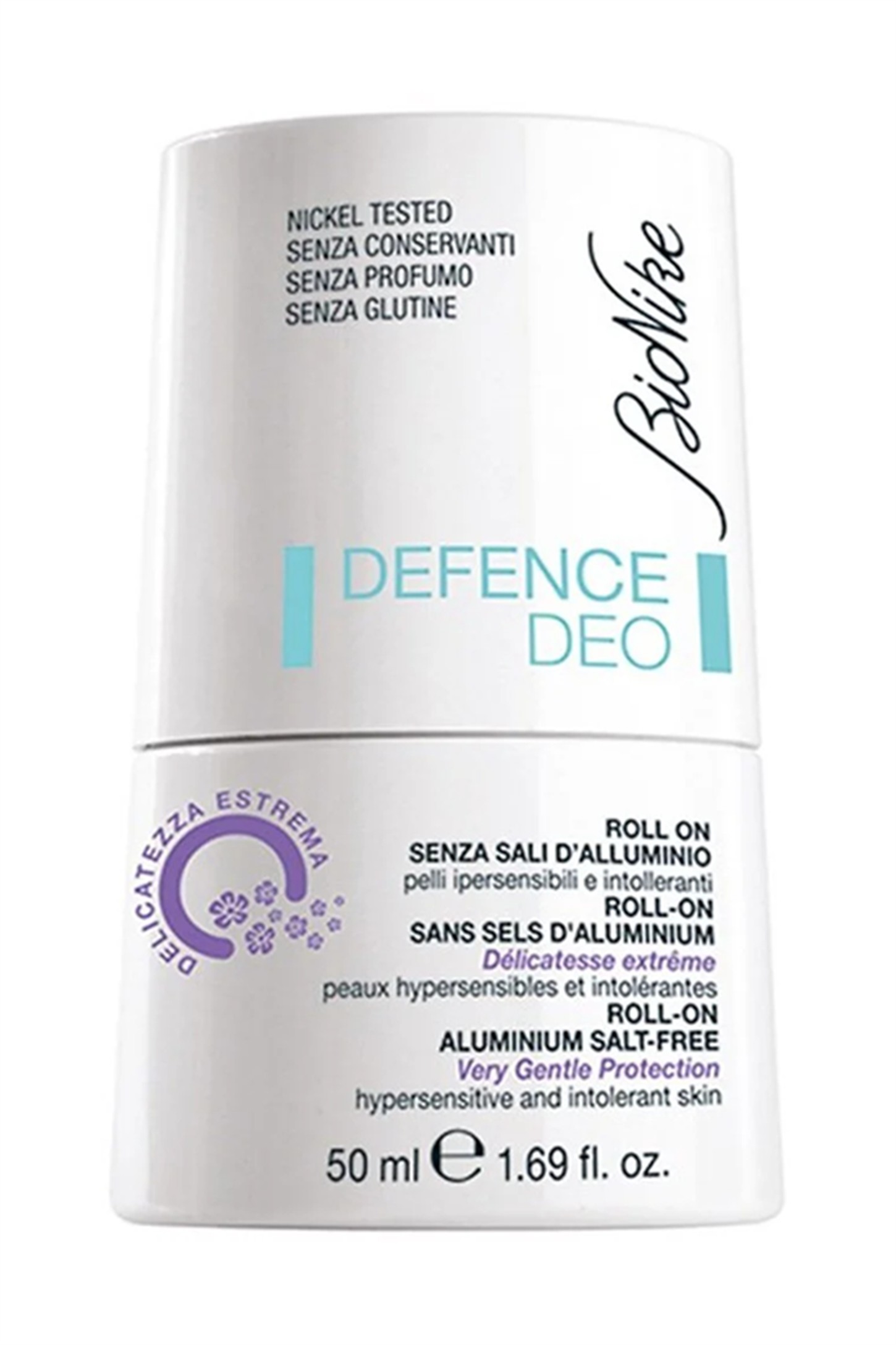 8029041122160 | BioNike Defence Deosoft Care 48H Alm. Salt Free Roll On 50 ml | KozmovitalParfüm / Deodorant / Roll-onBioNikeBioNike Defence Deosoft Care 48H Alm. Salt Free Roll On 50 ml