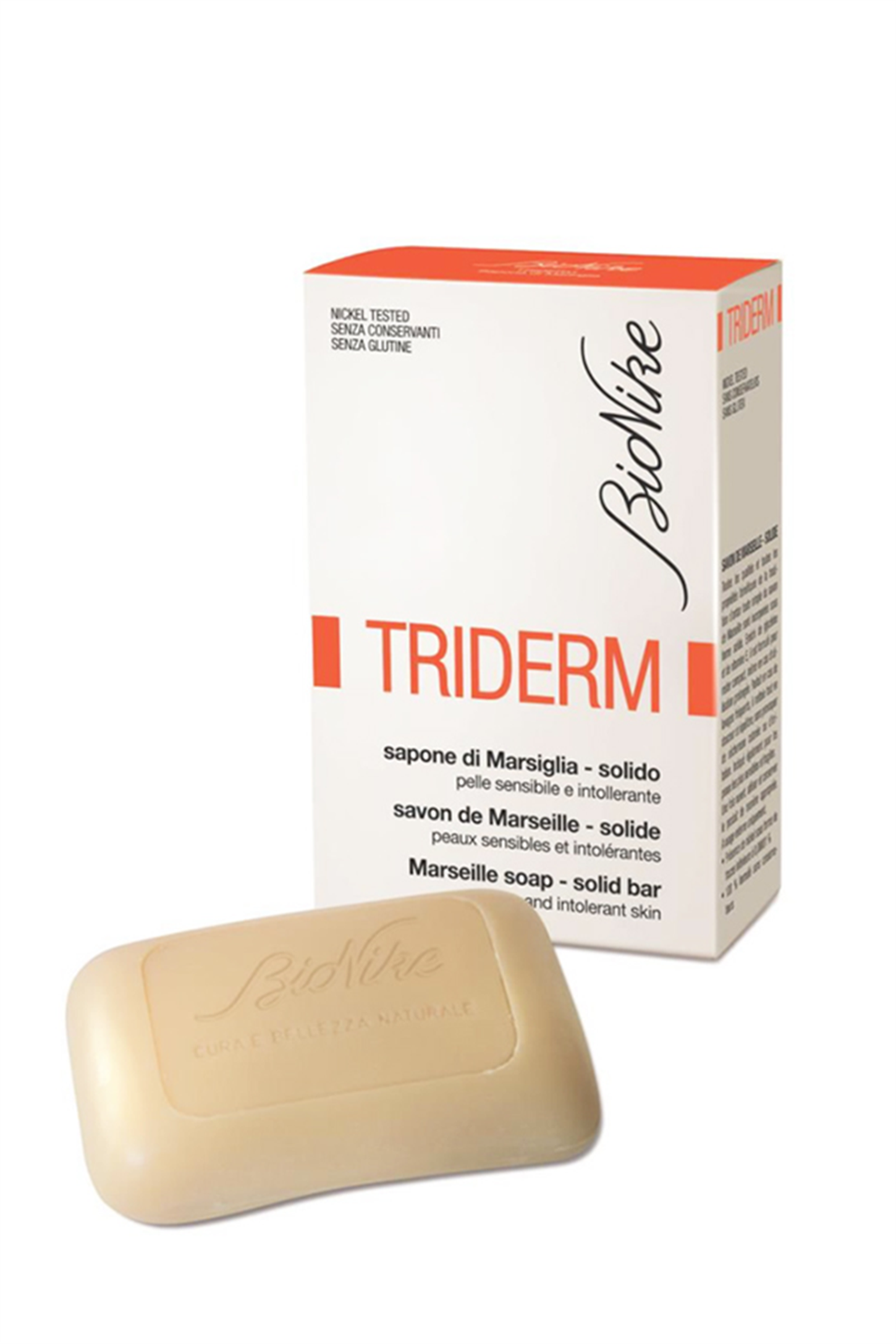 Почистващи продукти за лицеBioNikeBioNike Triderm Solid Marseille Soap 100 gr