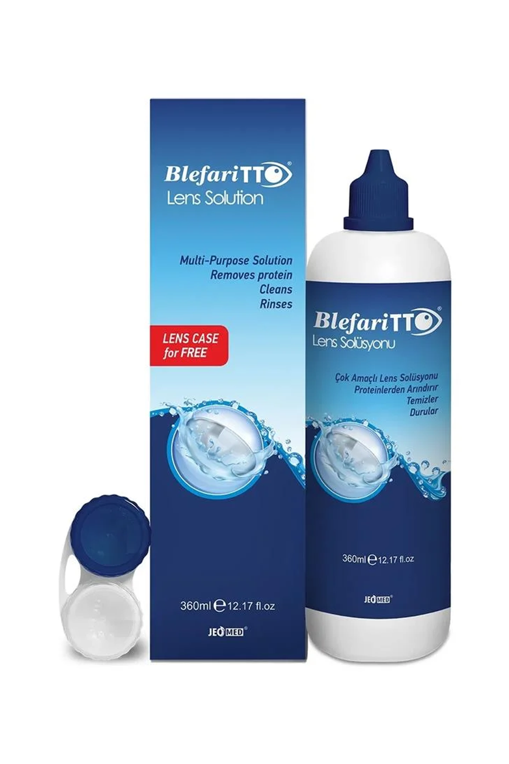 Blefaritto Lens Solüsyonu 360 ml | KozmovitalLens SolüsyonlarıTTOBlefaritto Lens Solüsyonu 360 ml