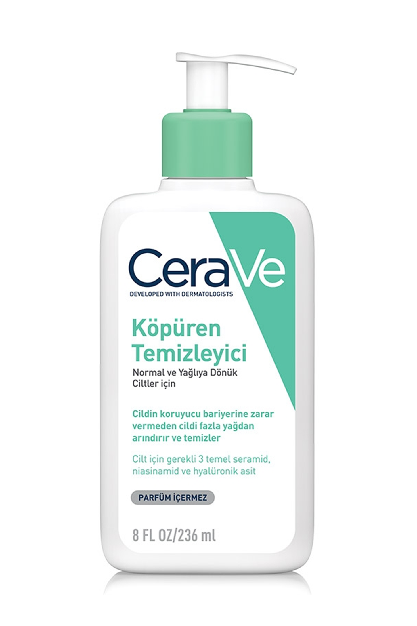 3337875597197 | CeraVe Foaming Cleanser 236 ml - Köpüren Temizleyici | KozmovitalYüz TemizleyicileriCeraveCeraVe Foaming Cleanser 236 ml - Köpüren Temizleyici