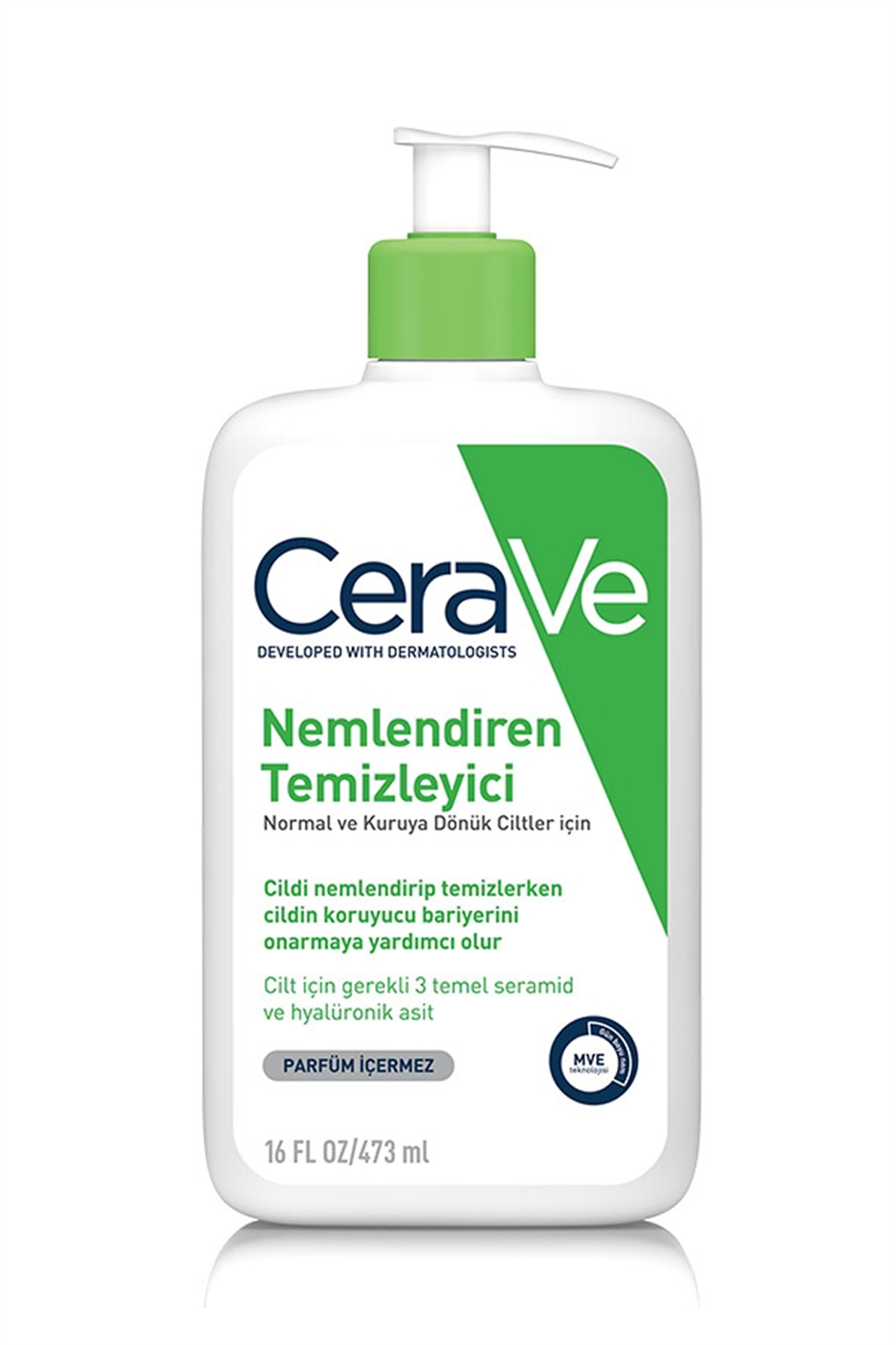 3337875597333 | CeraVe Nemlendiren Temizleyici 473 ml | KozmovitalYüz TemizleyicileriCeraveCeraVe Nemlendiren Temizleyici 473 ml