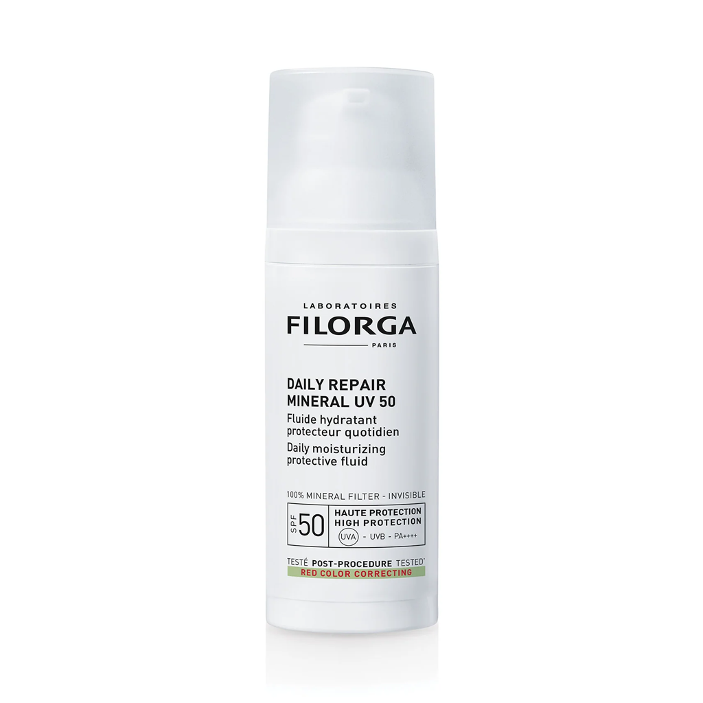 Filorga Daily Repair Mineral UV 50 Daily Moisturizing Protective Fluid 50 ml | KozmovitalYüz Güneş ÜrünleriFilorgaFilorga Daily Repair Mineral UV 50 Daily Moisturizing Protective Fluid 50 ml
