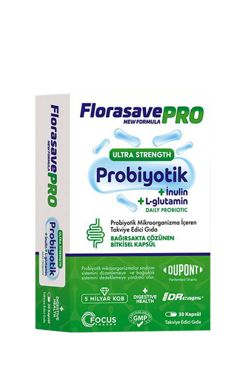 Probiyotik / PrebiyotikFocus PharmaFlorasave PRO Probiyotik Kapsül