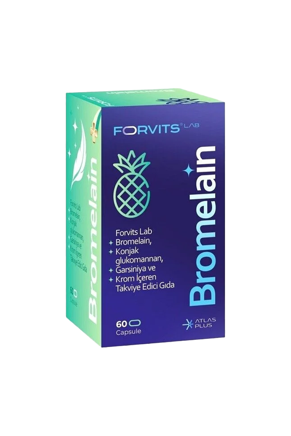 Билкови продуктиForvits LabForvits Lab Bromelain 60 Kapsül
