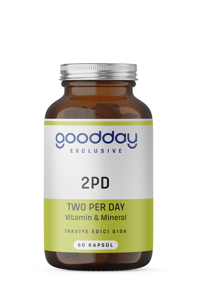 Витамини / мултивитаминиGooddayGoodday 2PD Two Per Day 60 Kapsül