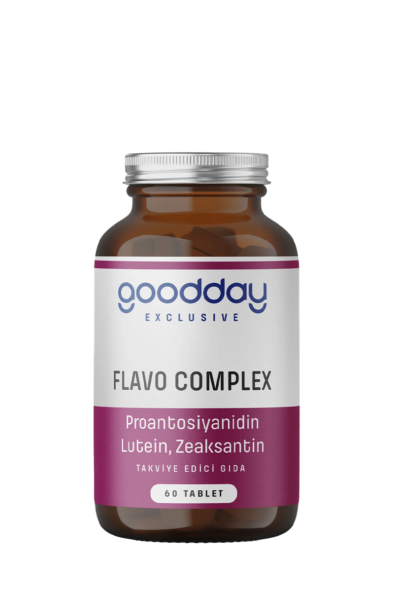 Bitkisel ÜrünlerGooddayGoodday Flavo Complex 60 Tablet
