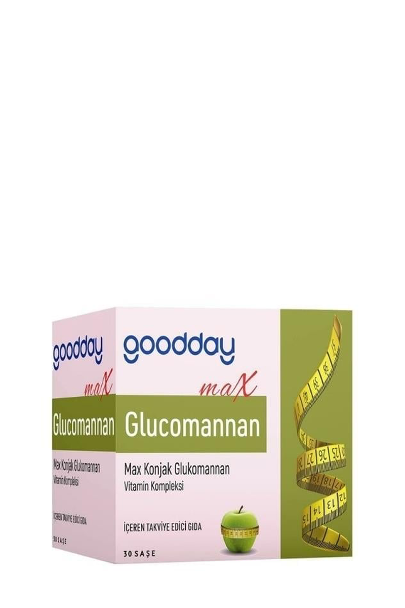 Goodday Glucomannan 30 Şase | KozmovitalBitkisel ÜrünlerGooddayGoodday Glucomannan 30 Sase