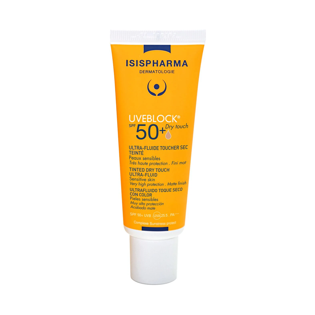 Isis Pharma Uveblock SPF 50+ Dry Touch Ultra Fluid 40 ml - Light | KozmovitalYüz Güneş ÜrünleriIsis PharmaIsis Pharma Uveblock SPF 50+ Dry Touch Ultra Fluid 40 ml - Light