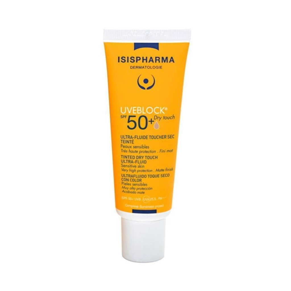 Isis Pharma Uveblock SPF 50+ Dry Touch Ultra Fluid 40 ml - Medium | KozmovitalYüz Güneş ÜrünleriIsis PharmaIsis Pharma Uveblock SPF 50+ Dry Touch Ultra Fluid 40 ml - Medium