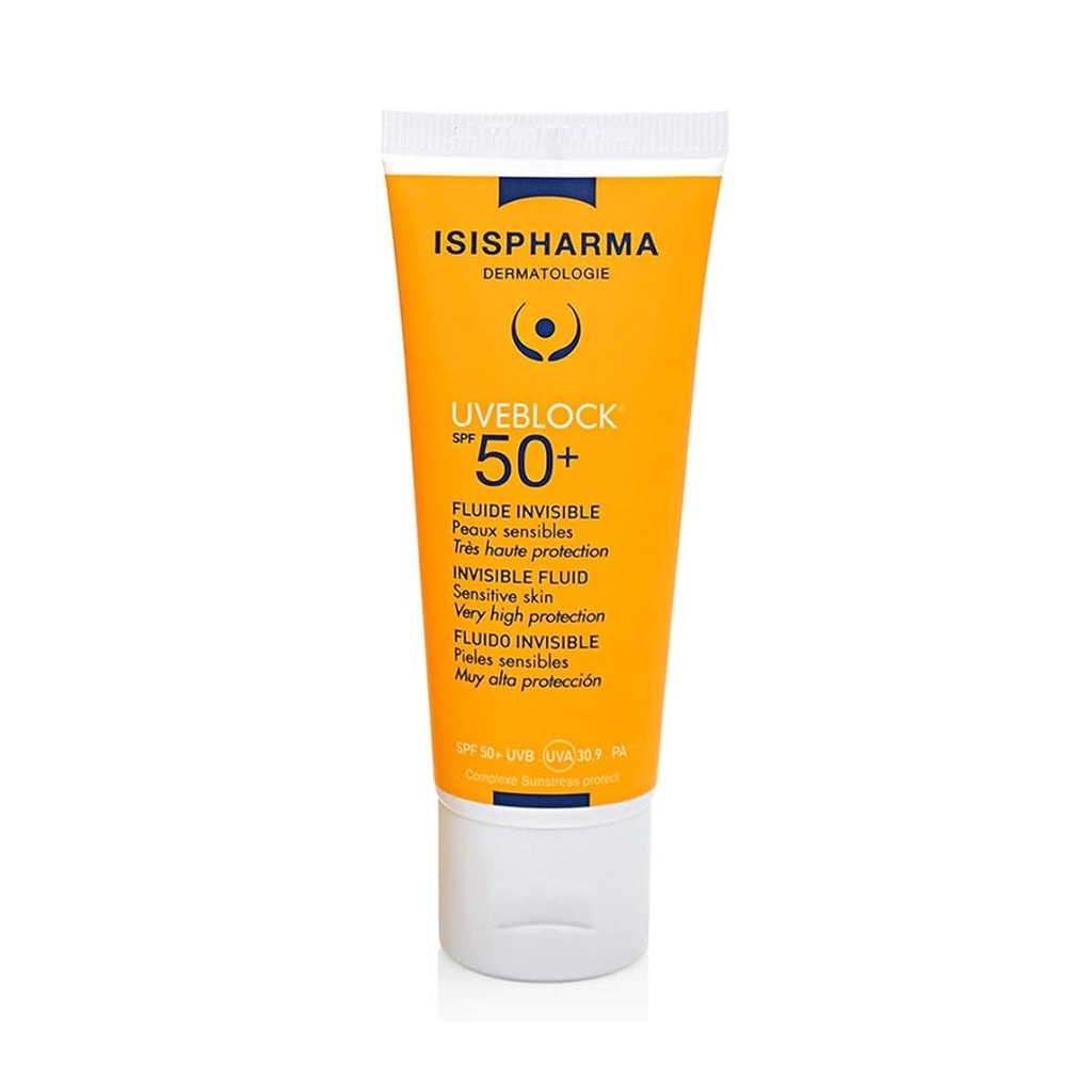 Isıs Pharma Uveblock SPF 50+ Insivible Fluid 40 ml | KozmovitalYüz Güneş ÜrünleriIsis PharmaIsıs Pharma Uveblock SPF 50+ Insivible Fluid 40 ml