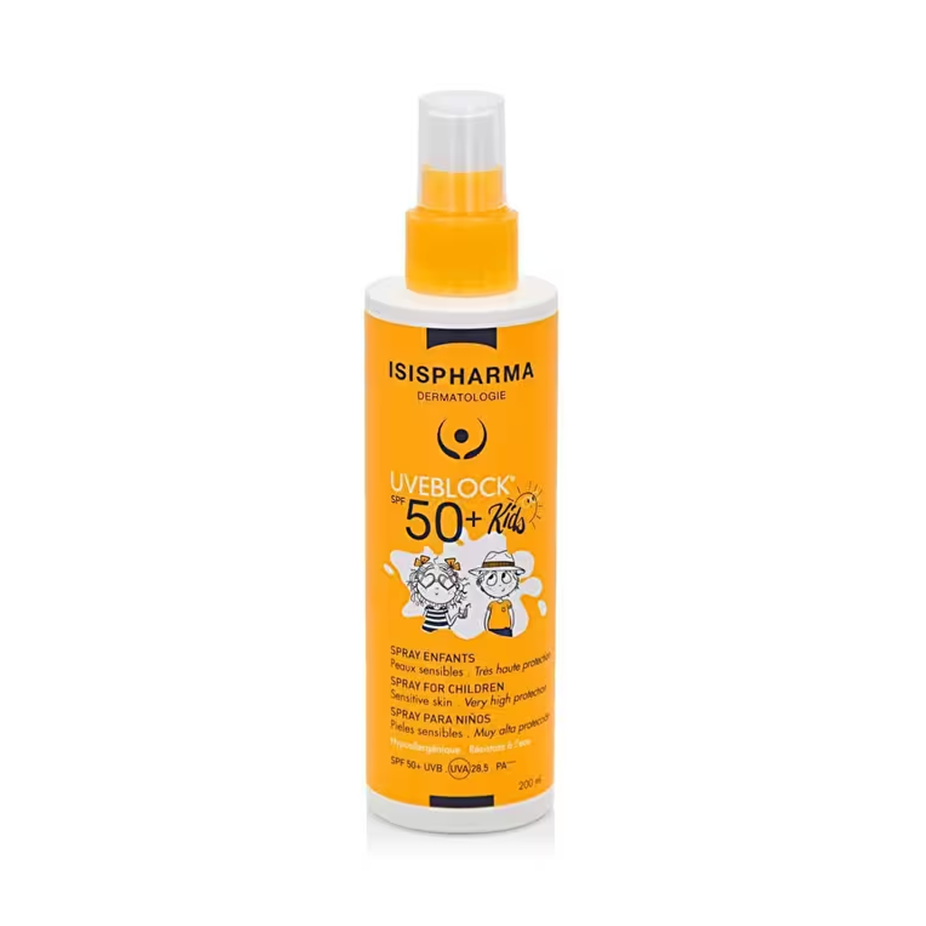 Isıs Pharma Uveblock SPF 50+ Spray For Children 200 ml | KozmovitalBebek Güneş KremleriIsis PharmaIsıs Pharma Uveblock SPF 50+ Spray For Children 200 ml