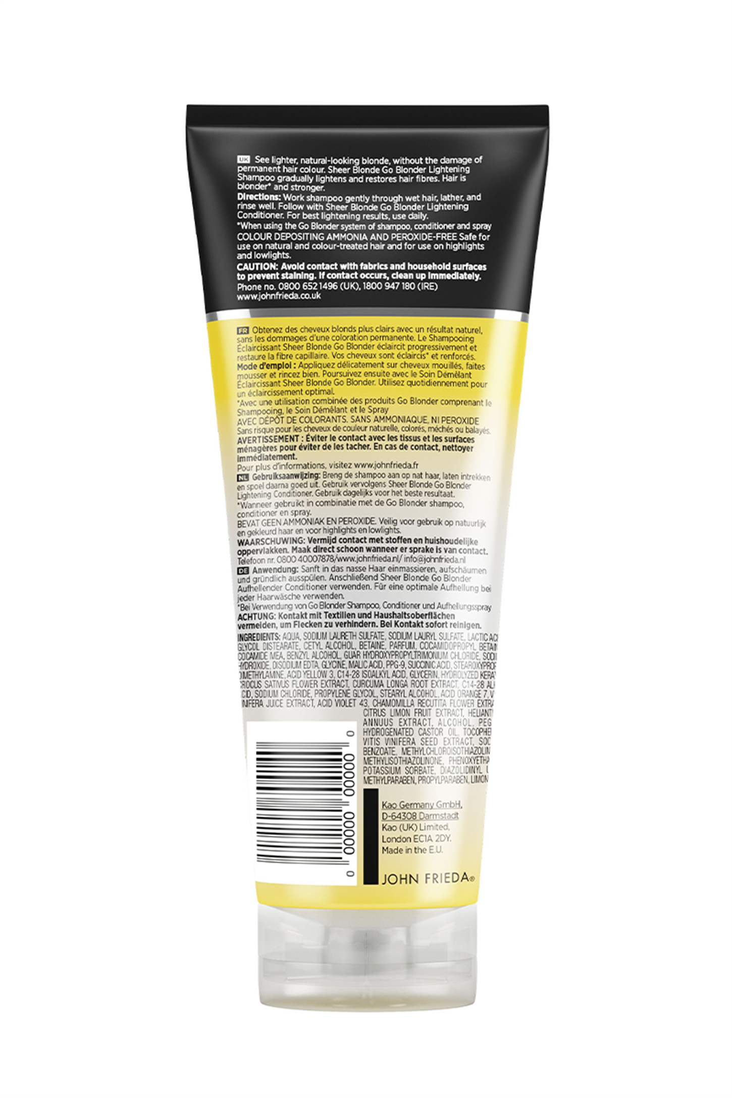 5037156227321 | John Frieda Sarı Saçlara Özel Nemlendirici Saç Kremi 250 ml | KozmovitalSaç KremleriJohn FriedaJohn Frieda Sarı Saçlara Özel Nemlendirici Saç Kremi 250 ml