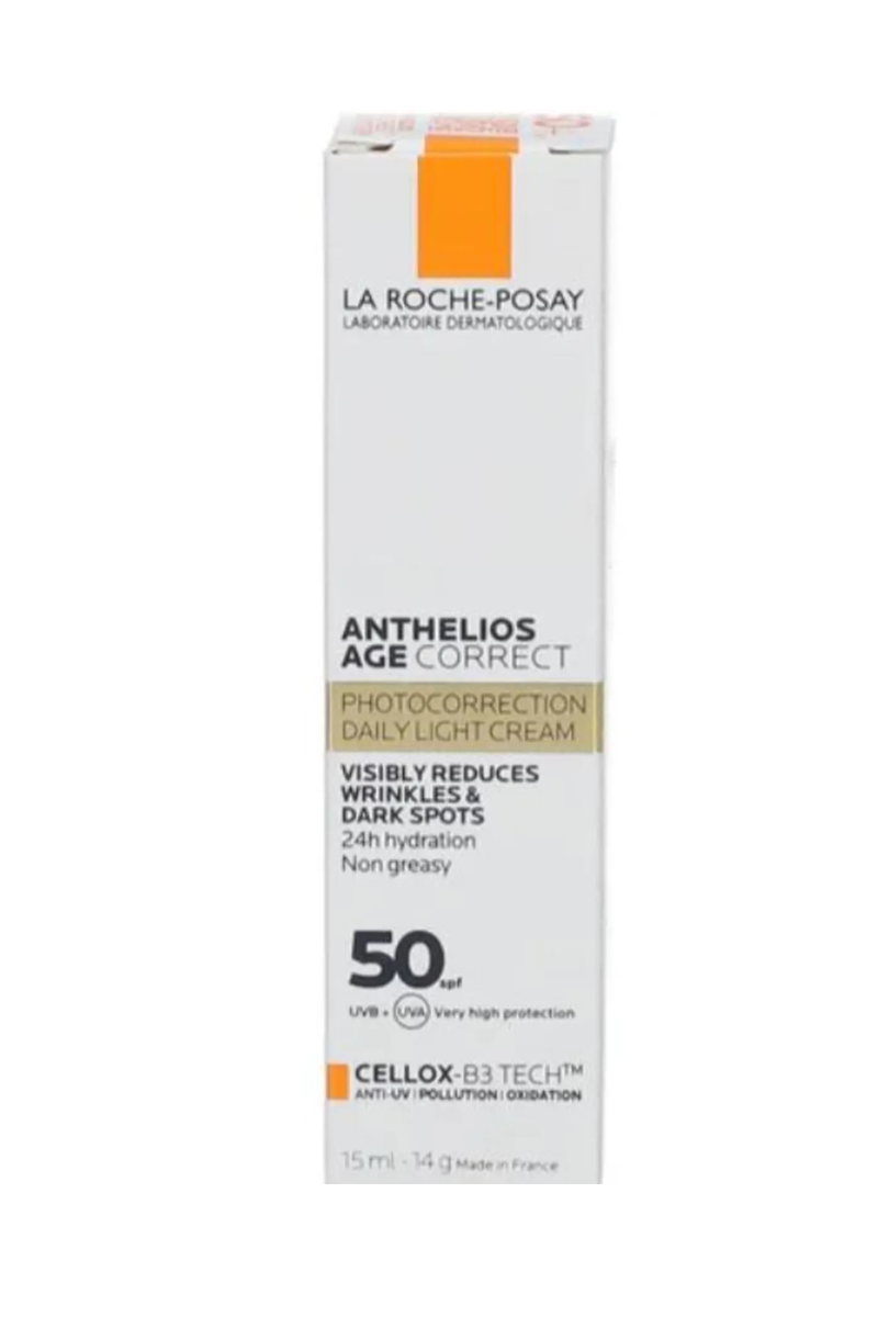 Yüz Güneş ÜrünleriLa Roche PosayLa Roche Posay Anthelios Age Correct Spf50 15ml (Promosyon Ürün)