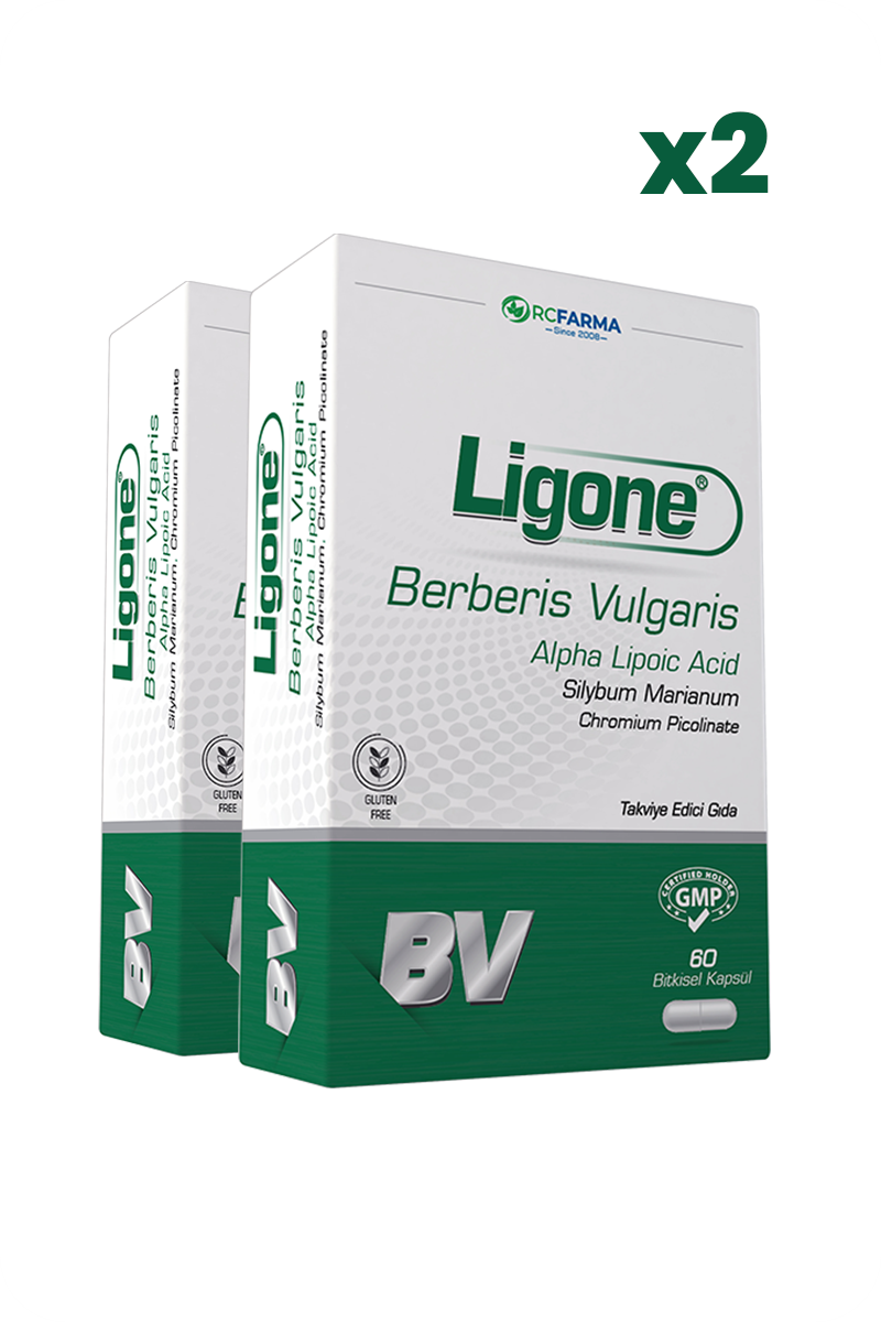 Билкови продуктиRc FarmaLigone Berberis Complex 60 Kapsül x2 Adet