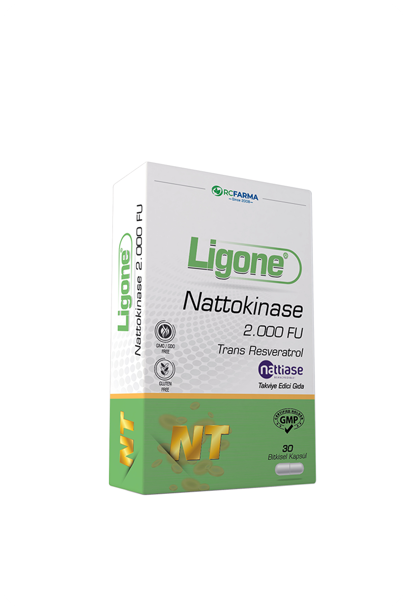 Bitkisel ÜrünlerRc FarmaLigone Nattokinase 30 Bitkisel Kapsül