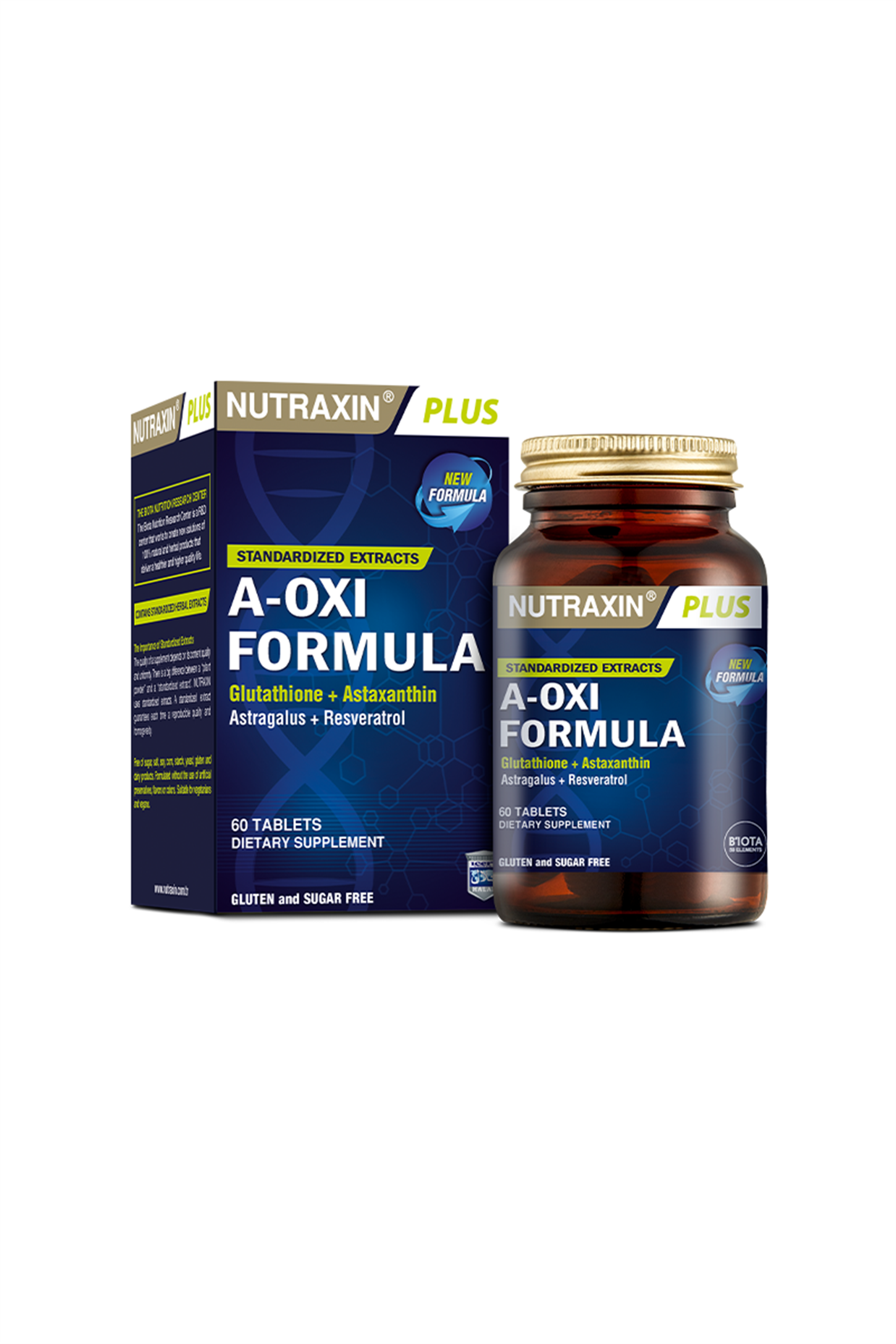 8680512627616 | Nutraxin A-Oxi Formula 60 Kapsül | KozmovitalAntioksidanlarNutraxinNutraxin A-Oxi Formula 60 Kapsül