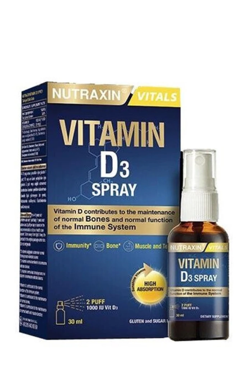 Витамини / мултивитаминиNutraxinNutraxin D3 Vitamin Sprey