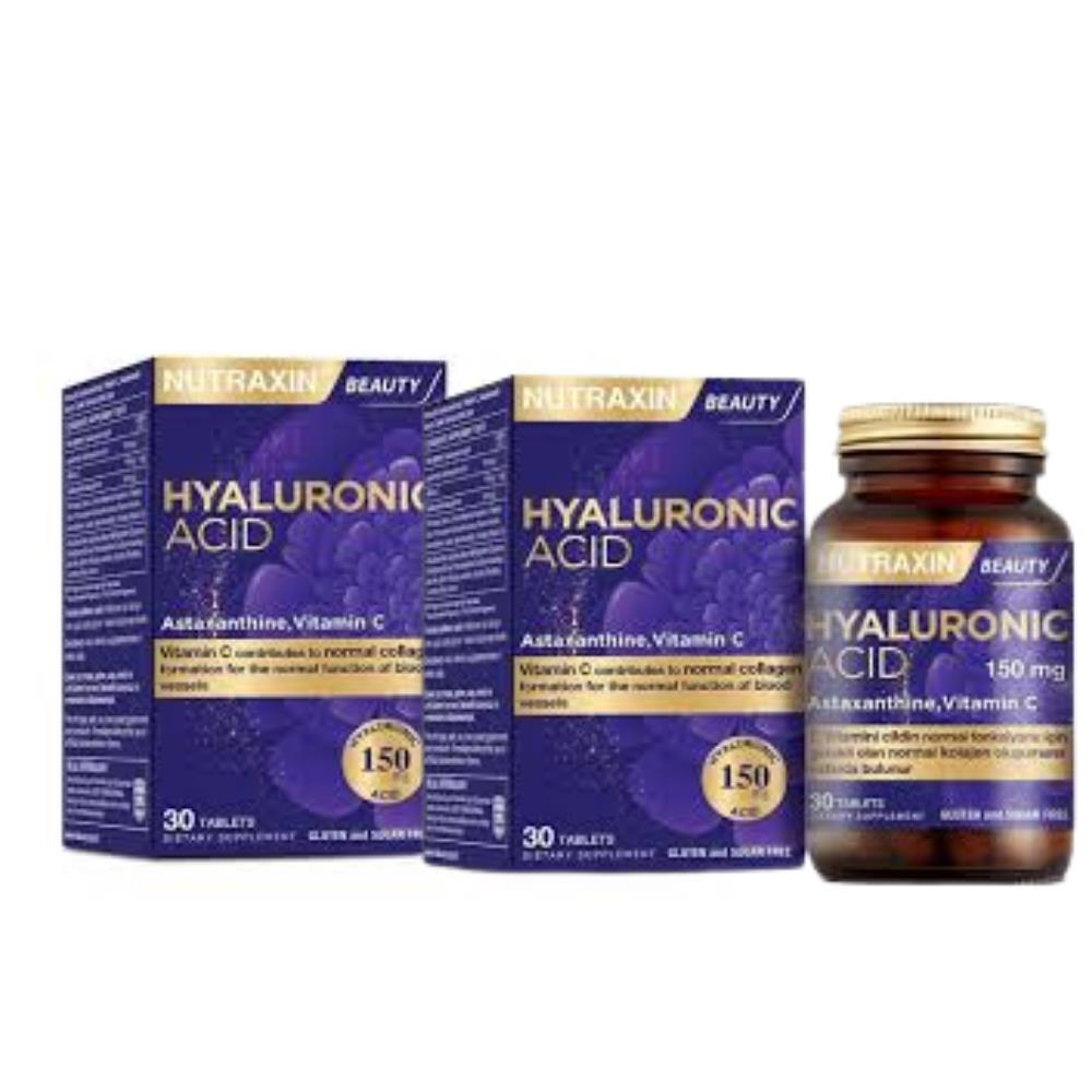 Други добавкиNutraxinNutraxin Hyaluronik Asit 30 Tablet x2 Adet