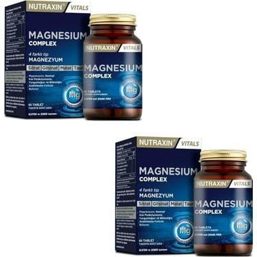 МинералиNutraxinNutraxin Magnesium Complex 60 Tablet x2 Adet