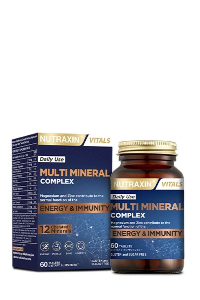Vitamin / MultivitaminNutraxinNutraxin Multi Mineral Complex 60 Tablet