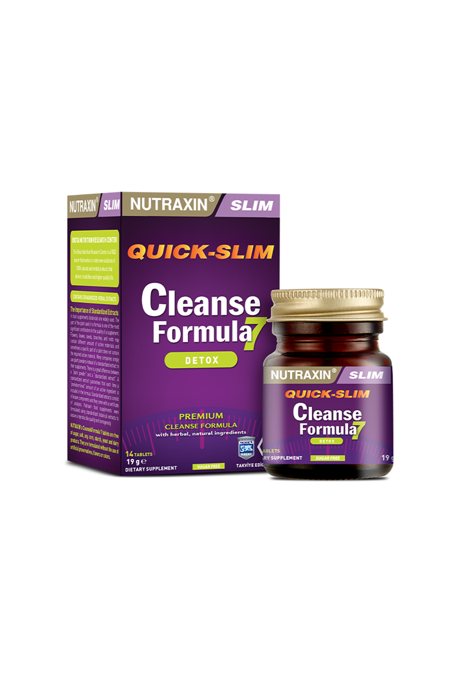 Билкови продуктиNutraxinNutraxin QS Cleanse Formula 14 Tablet
