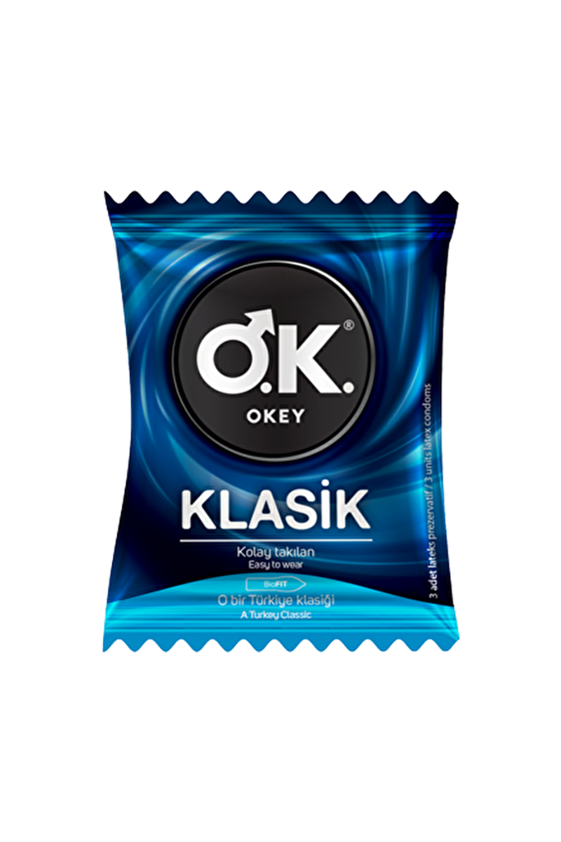 PrezervatifOkeyOkey Klasik Prezervatif 3'Lü