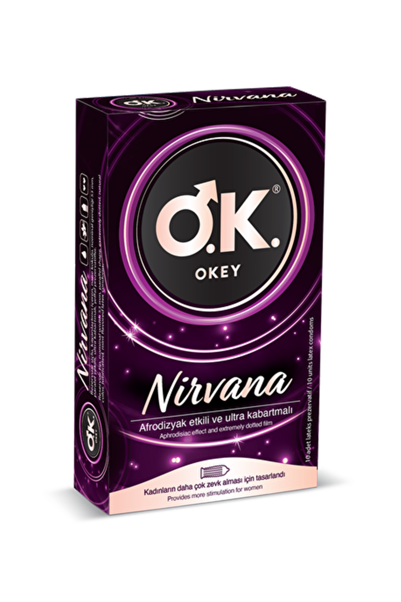 PrezervatifOkeyOkey Nirvana Prezervatif 10'lu
