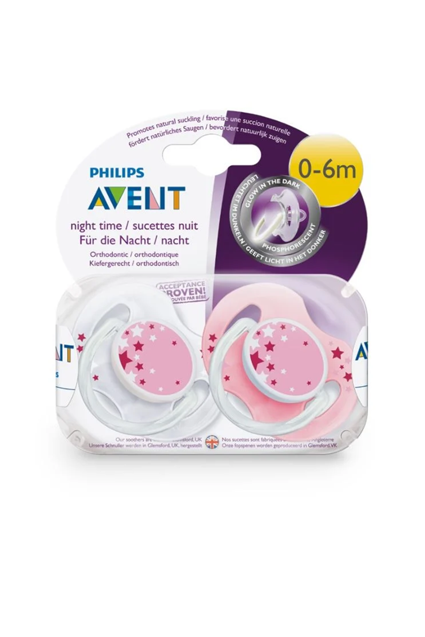 8710103751861 | Philips Avent SCF 176/28 Night Time 0-6 Ay 2'Li Emzik | KozmovitalEmziklerPhilips AventPhilips Avent SCF 176/28 Night Time 0-6 Ay 2'Li Emzik