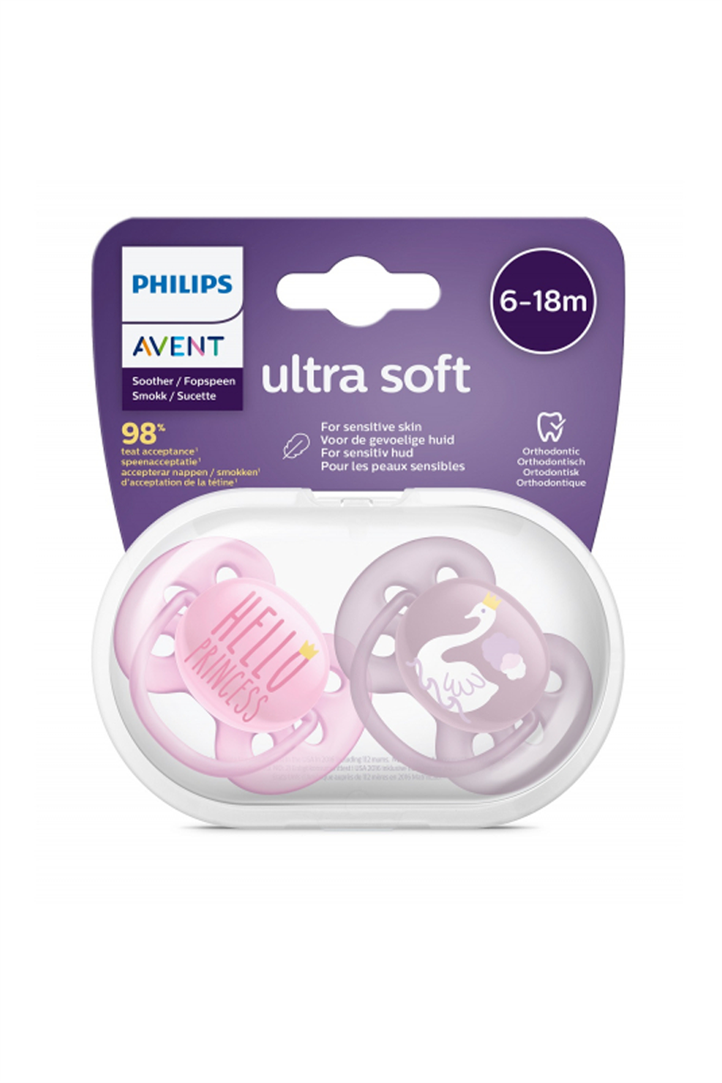 8710103943181 | Philips Avent SCF 223/02 Ultra Soft Emzik 6-18 Ay Kız | KozmovitalEmziklerPhilips AventPhilips Avent SCF 223/02 Ultra Soft Emzik 6-18 Ay Kız