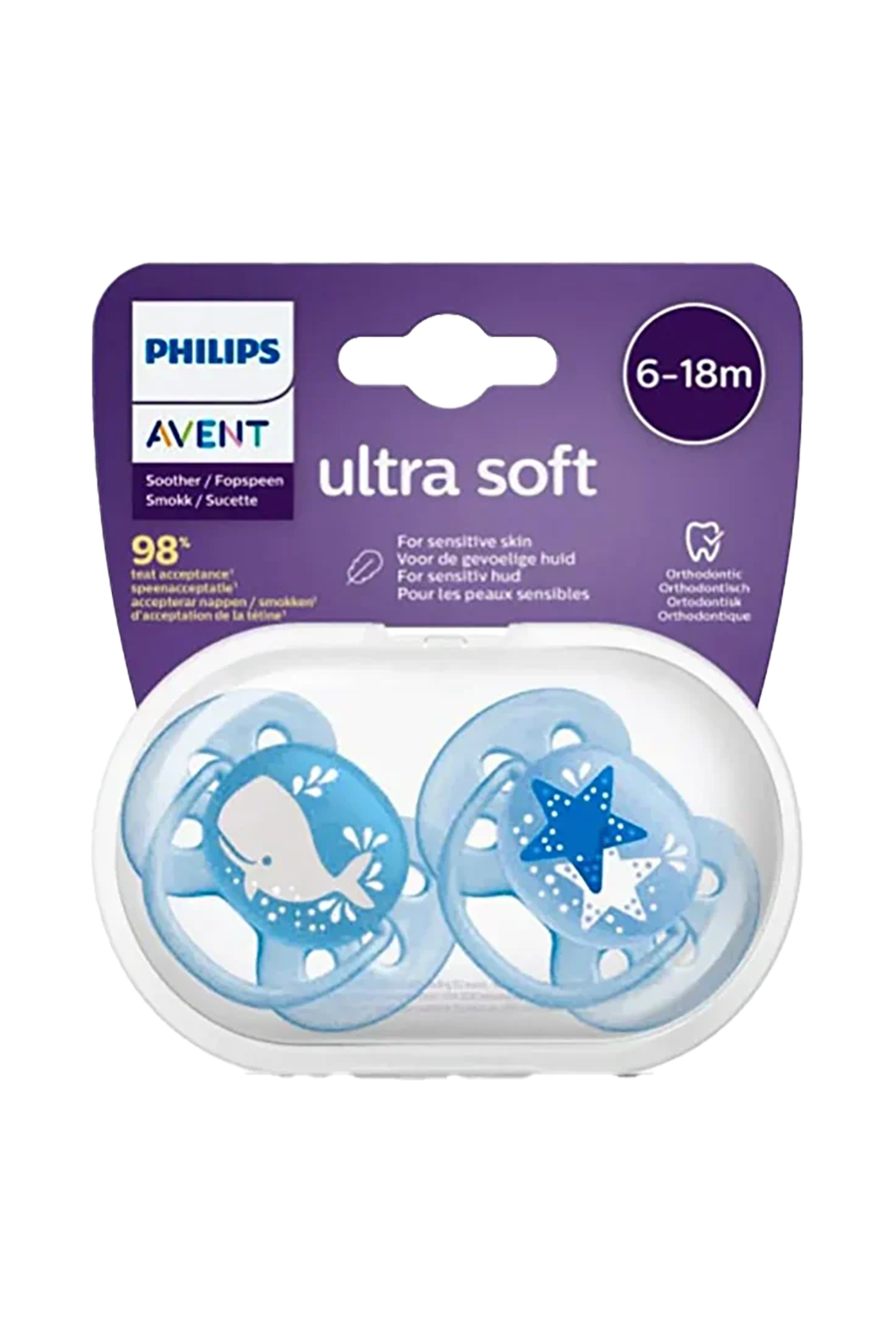 EmziklerPhilips AventPhilips Avent SCF223/03 Ultra soft emzik 6-18 Erkek