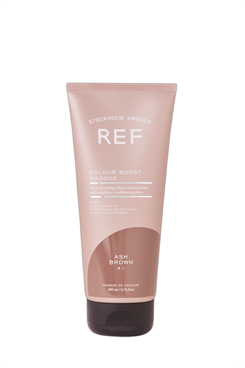 Saç MaskeleriRef Stockholm SwedenRef Colour Boost Masque Cool Ash Brown 4.1 200 ml