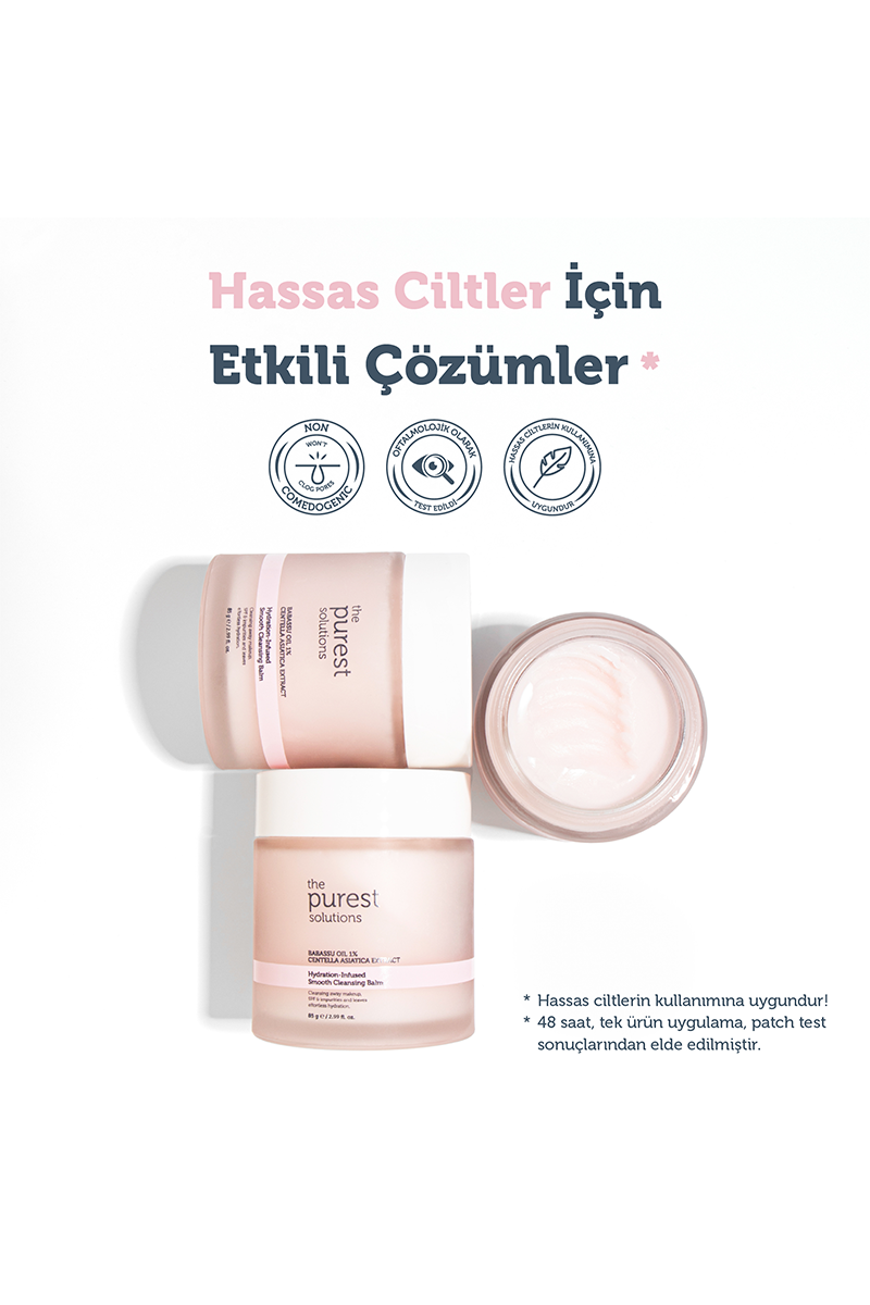 The Purest Solutions Hassas ve Kuru Ciltler Için Temizleyici Balm 85 gr | Eczanem ve BenYüz TemizleyicileriThe Purest SolutionsThe Purest Solutions Hassas ve Kuru Ciltler Için Temizleyici Balm 85 gr
