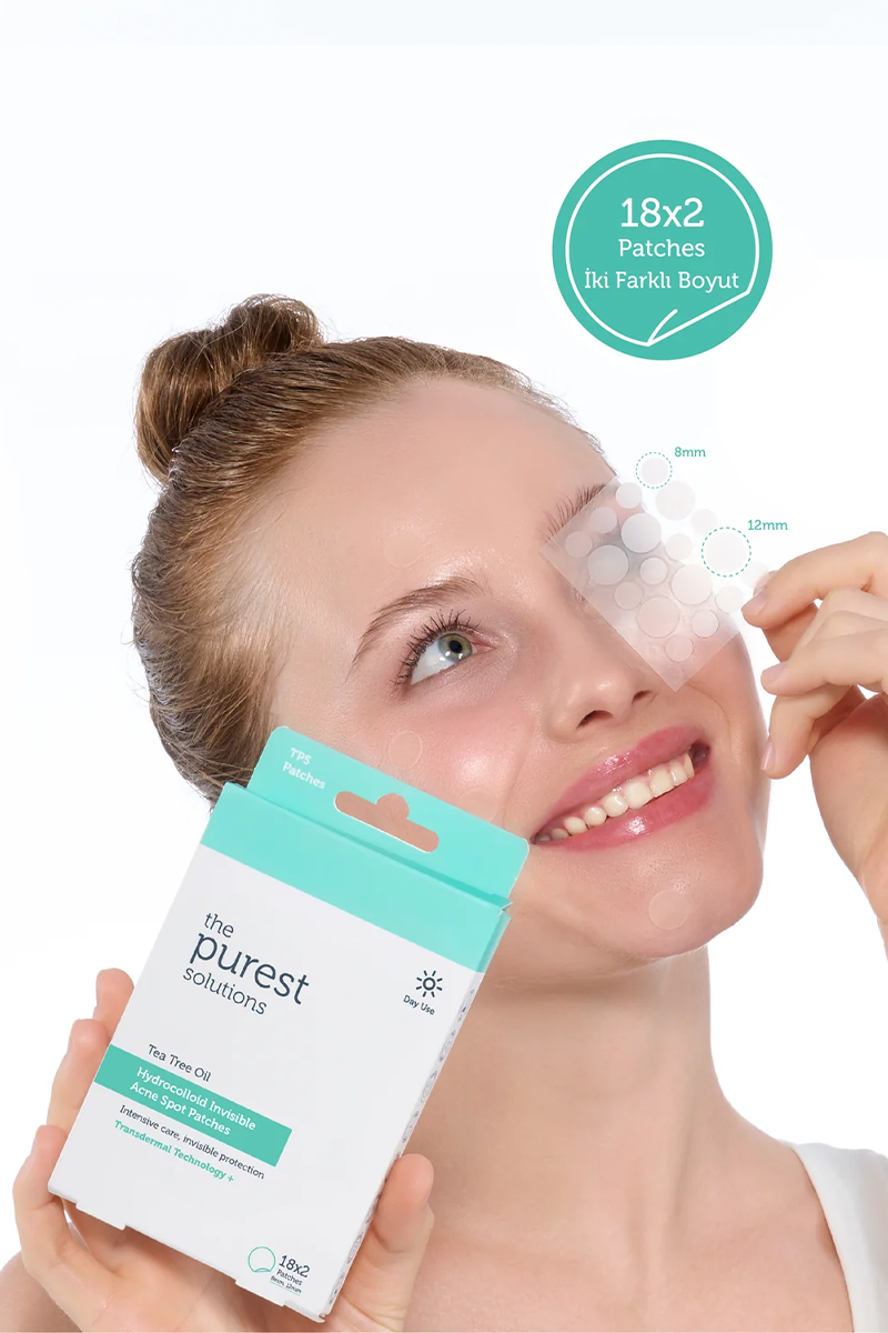 Sivilce ve Siyah NoktaThe Purest SolutionsThe Purest Solutions Hidrokolloid Bandı 36 Adet