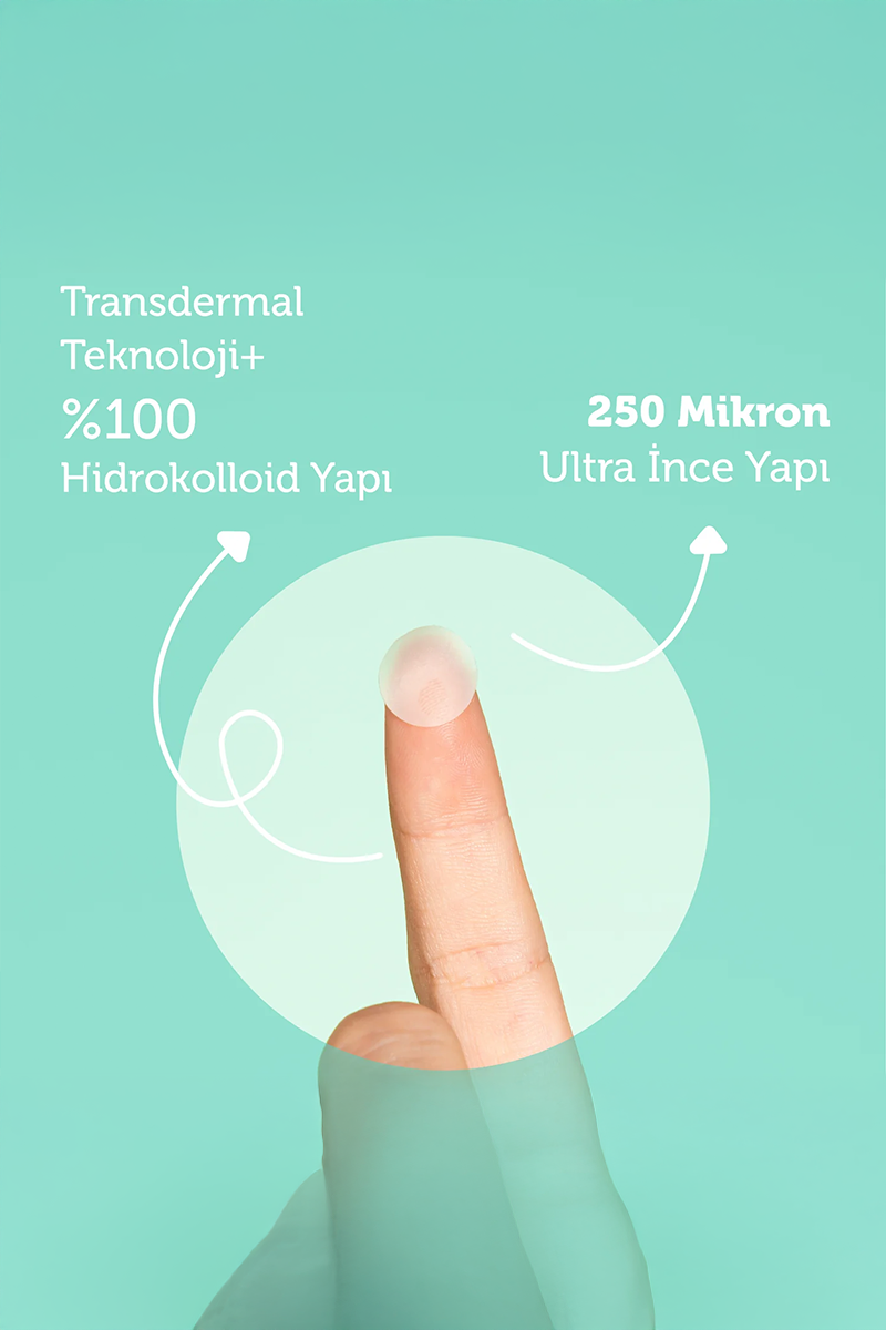 Sivilce ve Siyah NoktaThe Purest SolutionsThe Purest Solutions Hidrokolloid Bandı 36 Adet