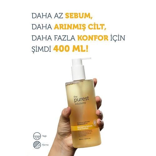 The Purest Solutions Sivilce ve Siyah Nokta Karşıtı Arındırıcı Temizleme Jeli 400 ml | kozmovitalYüz TemizleyicileriThe Purest SolutionsThe Purest Solutions Sivilce ve Siyah Nokta Karşıtı Arındırıcı Temizleme Jeli 400 ml