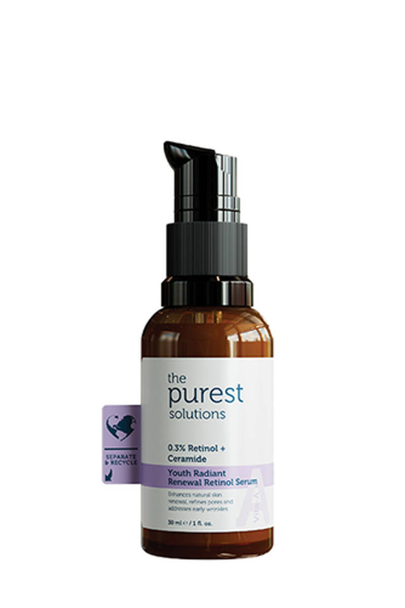 Cilt Bakım SerumlarıThe Purest SolutionsThe Purest Solutions Yaşlanma ve Kırışıklık Karşıtı Retinol Gece Serumu 30 ml