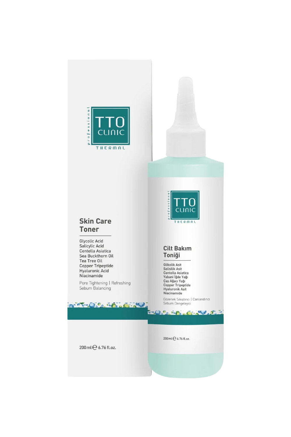 TTO CLINIC Cilt Bakım Toniği 200 ml | KozmovitalYüz TonikleriTTOTTO CLINIC Cilt Bakım Toniği 200 ml