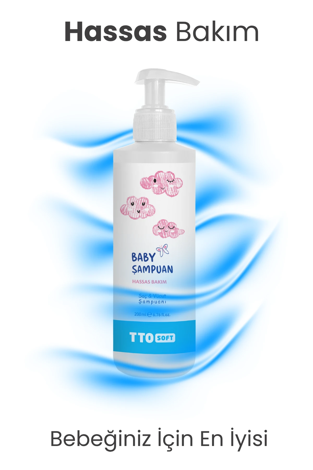 TTO Soft Bebek Şampuanı 200 ml | KozmovitalBebek ŞampuanlarıTTOTTO Soft Bebek Şampuanı 200 ml