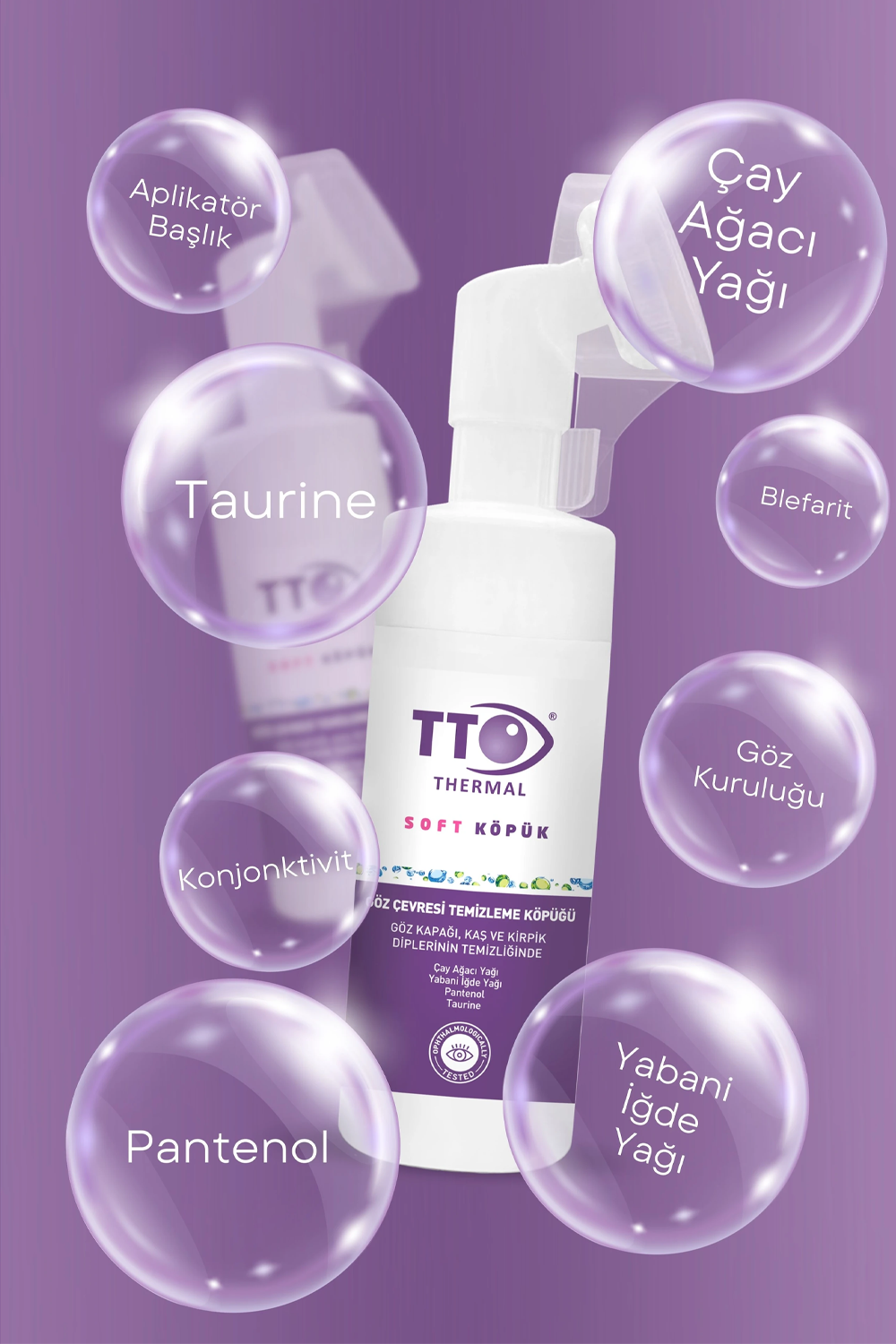 TTO Soft Göz Çevresi Temizleme Köpüğü 150 ml | KozmovitalGöz Çevresi NemlendiriciTTOTTO Soft Göz Çevresi Temizleme Köpüğü 150 ml