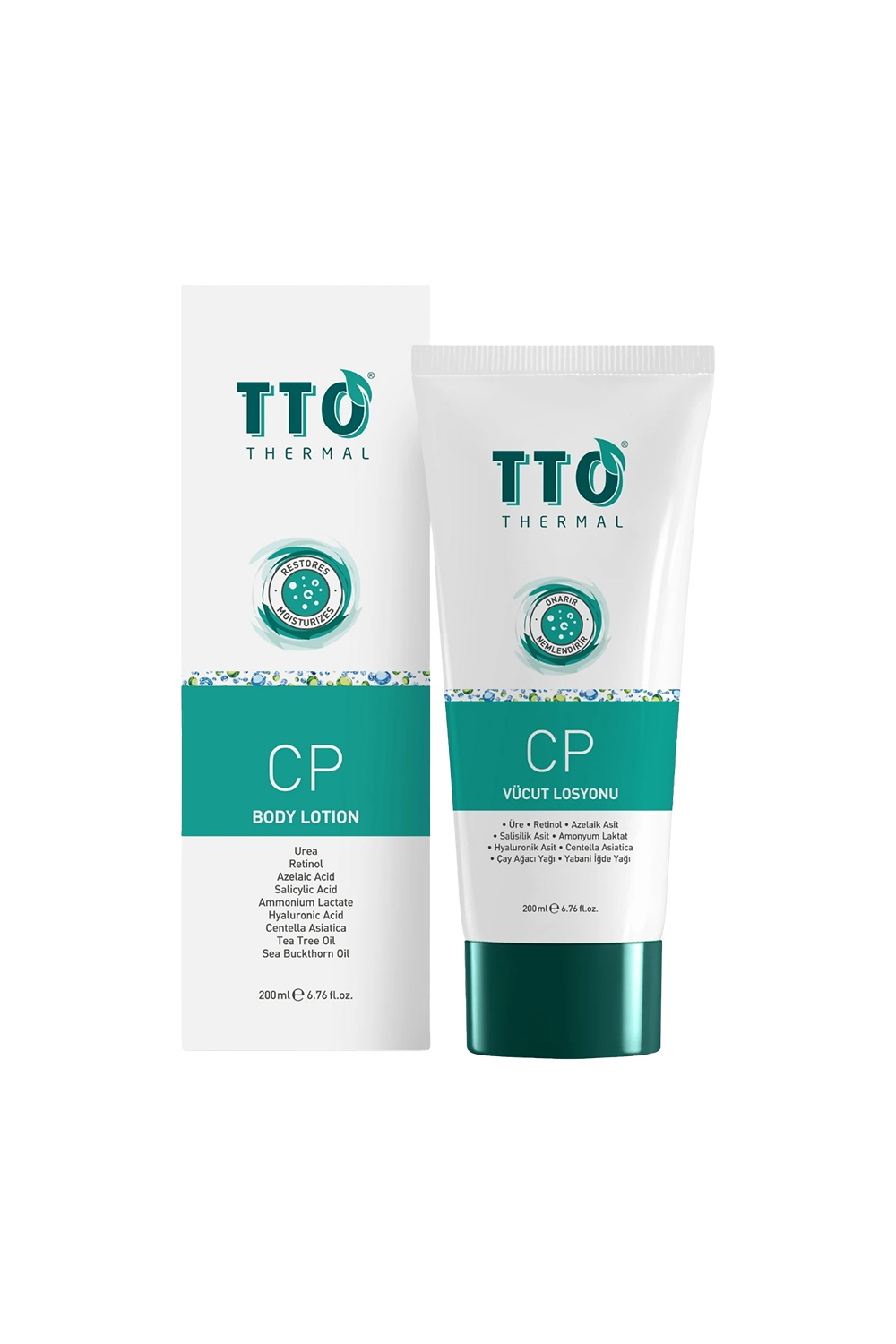 TTO Thermal CP Vücut Losyonu 200 ml | KozmovitalVücut NemlendiricileriTTOTTO Thermal CP Vücut Losyonu 200 ml