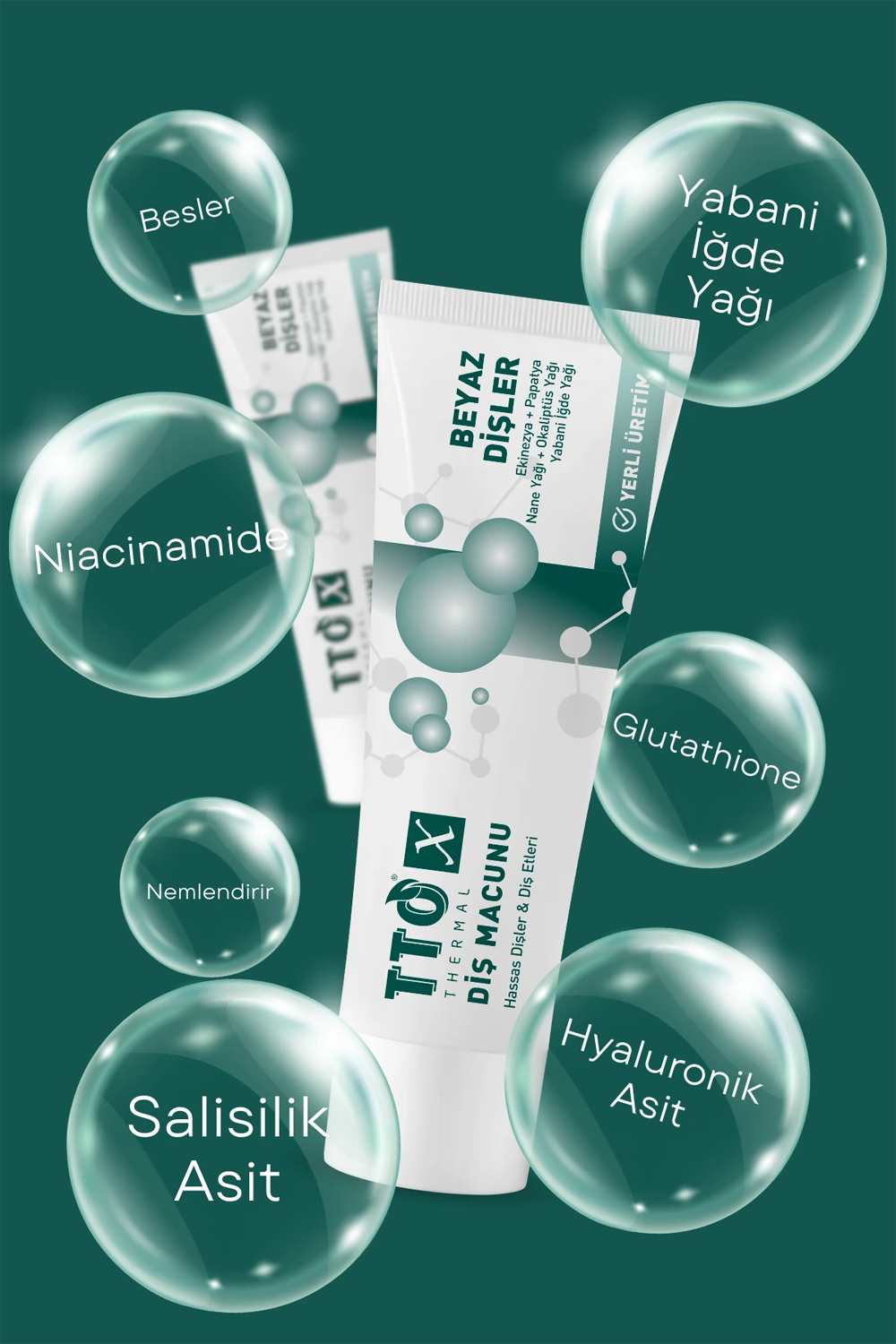 TTO X Beyazlatıcı Diş Macunu – Doğal Bitkisel Formül 75 ml | KozmovitalDiş MacunlarıTTOTTO X Beyazlatıcı Diş Macunu – Doğal Bitkisel Formül 75 ml