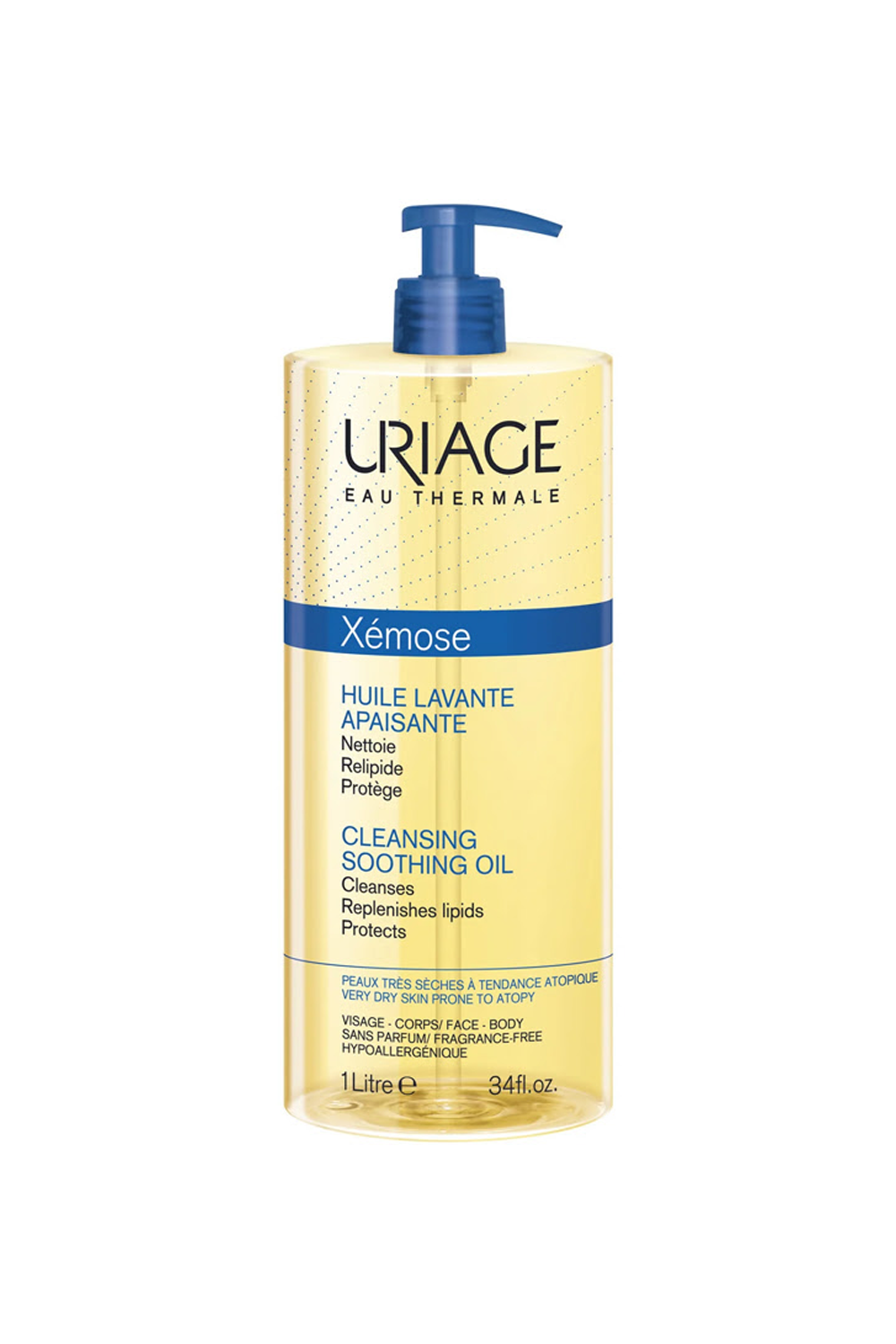 Vücut TemizleyicilerUriageUriage Xemose Cleansing Soothing Oil 1000 ml