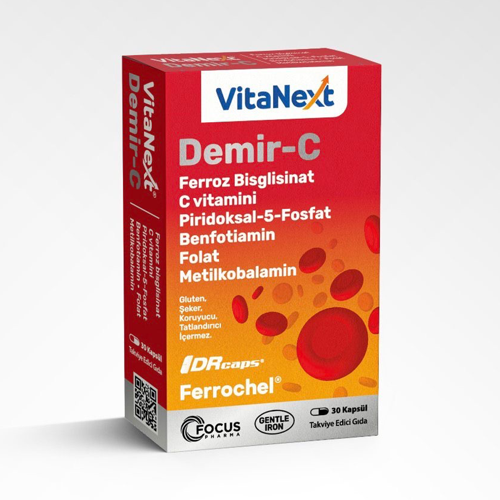 МинералиFocus PharmaVitanext Demir-C 30 Kapsül