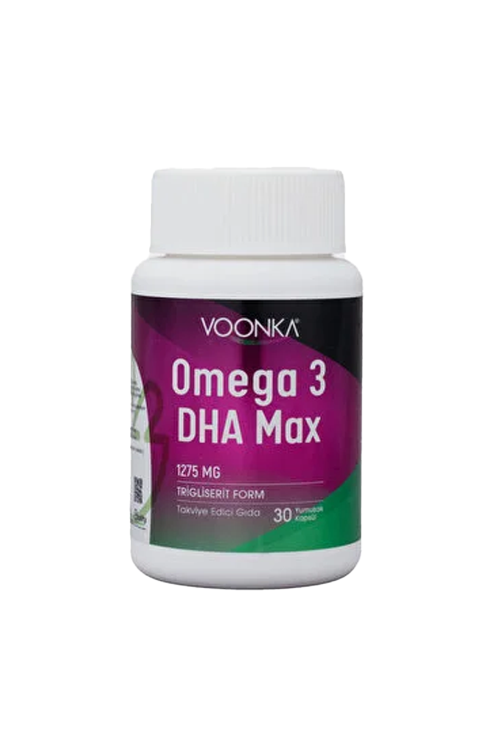 Voonka Omega 3 DHA Max 30 Yumuşak Kapsül | KozmovitalOmega 3 / Balık YağıVoonkaVoonka Omega 3 DHA Max 30 Yumuşak Kapsül