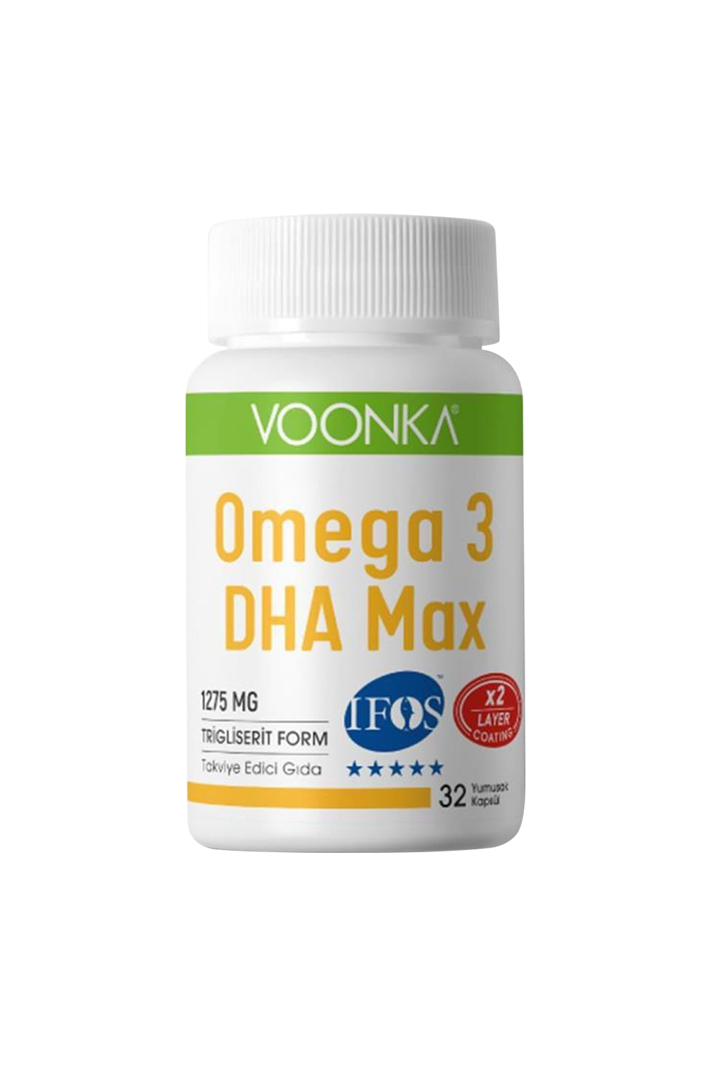 Voonka Omega 3 DHA Max 30 Yumuşak Kapsül | KozmovitalOmega 3 / Balık YağıMarkasızVoonka Omega 3 DHA Max 30 Yumuşak Kapsül